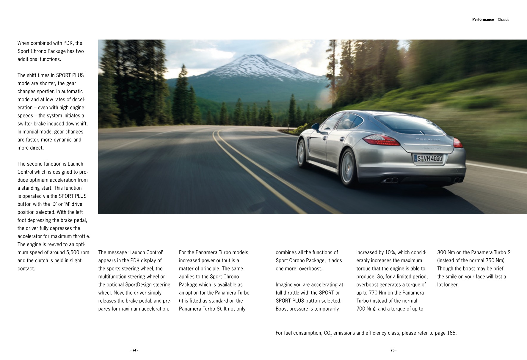 2013 Porsche Panamera Brochure Page 1